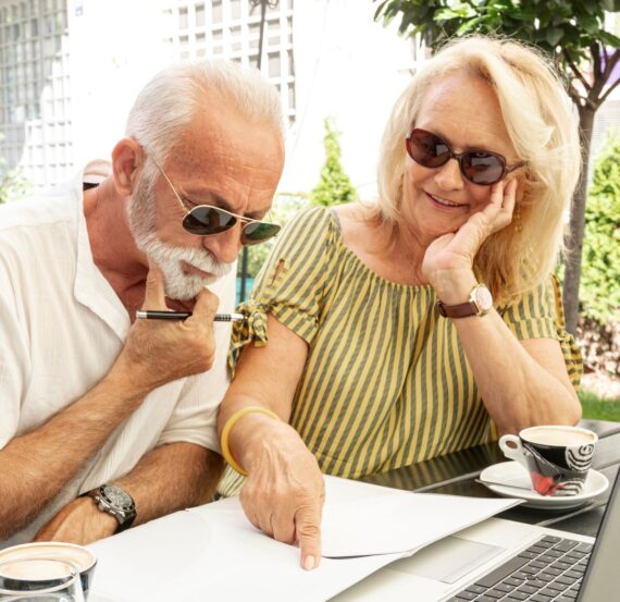 Retirement strategies image – financial advice service