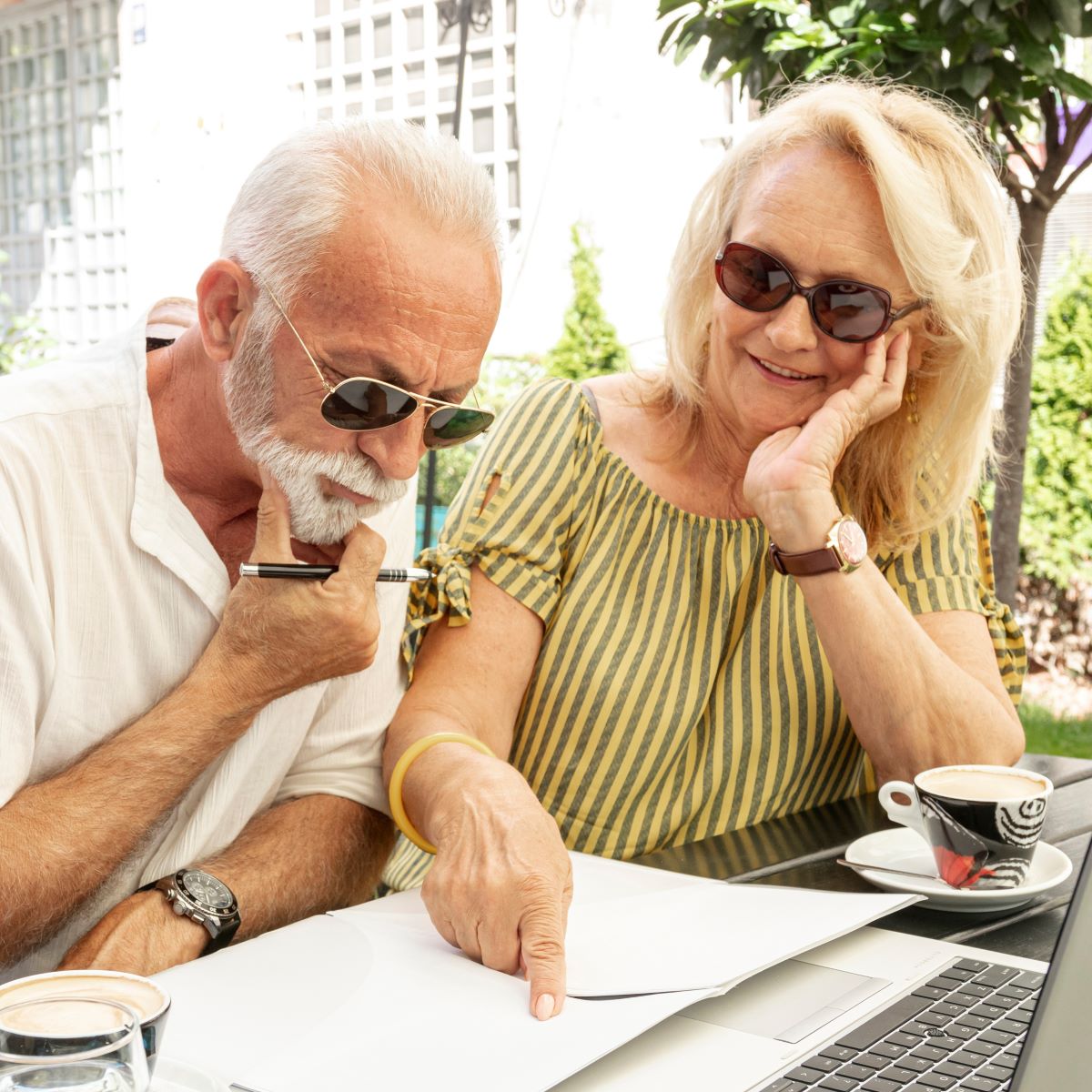 Retirement strategies image – financial advice service